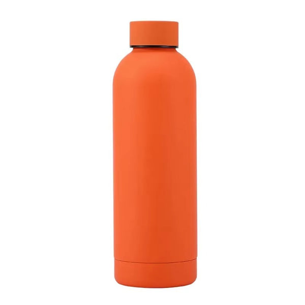 Premium Matte Water Bottle 500ml Perfect for water & juice or coffee (Random color)