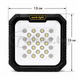 Solar-Powered Work Light - Rechargeable & Waterproof Model - W7120-2