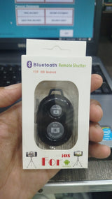 Bluetooth Remote Shutter for iOS & Android – Wireless Camera Selfie Remote Control