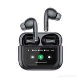 A9 Pro Wireless Earbuds with LED Display Case - Black