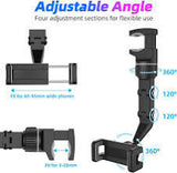 360° Rearview Mirror Car Phone Holder