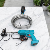 Cordless High Pressure Cleaning Gun 48V with 2 Batteries