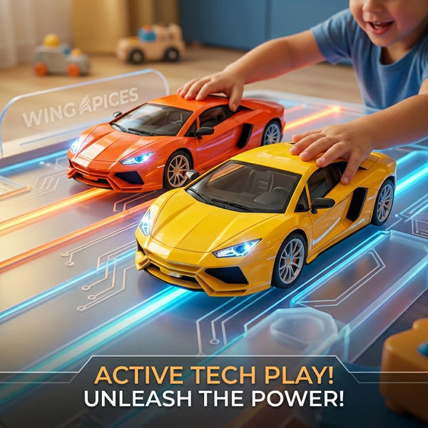 1:12 Scale High-Speed Rechargeable Lamborghini Urus Remote Control RC Car – 4WD Off-Road Concept SUV Toy with LED Headlights, Steering Wheel Remote & Opening Doors for Kids & Collectors - Random Color