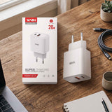 VABi H69 20W PD+QC 3.0 Super Fast Charger