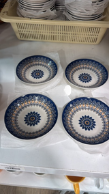 1 Pc Decorative Floral Side Plate And Snack Bowl Serving Dish