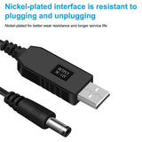 USB 5V to 12V Step Up Power Cable for WiFi Router