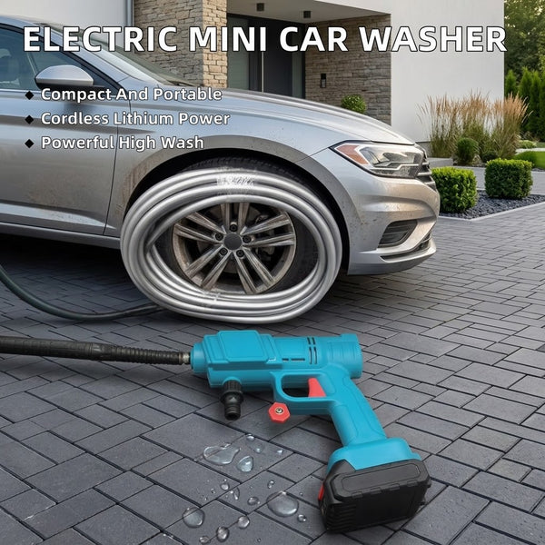 Cordless High Pressure Cleaning Gun 48V with 2 Batteries