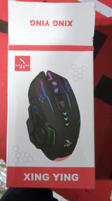 XING YING Gaming RGB Mouse | RGB LED Backlit Wired Gaming Mouse | Ergonomic Computer Mouse for PC and Laptop