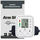 Digital Blood Pressure Monitor | Upper Arm Automatic BP Machine with Large LCD Display, Memory Storage & Voice Function