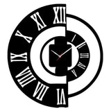 3D DIY Wooden Wall Clock | MDF Silent Quartz Wall Clock | Decorative Hanging Clock for Home & Office
