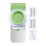 Multifunctional Vegetable Cutter Grater For Vegetables Slicers - Shredders Peeler Carrot Fruit Vegetable Cutting Kitchen Tool - 05 Blades Vegetable Cutter ( Random Colors)