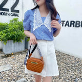 Brown  Leather Handbag for Girls & Women | Stylish Shoulder & Crossbody Bag | Daily Use & Gift