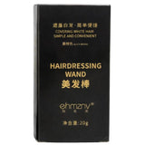 Brown Temporary Hair Color Stick | Long-Lasting Gray Coverage Hair Touch-Up Wand | 20g