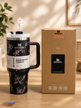 Stanley 40oz (1200ml) Premium Stainless Steel Tumbler - Black Printed
