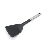 Stainless Steel Handle Silicone Spatula – Heat-Resistant Kitchen Cooking Turner for Frying, Baking, Mixing
