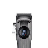 Model 1551 Professional Men Hair Clipper Stainless Steel Blades USB Rechargeable 2000mAh Battery LCD Display