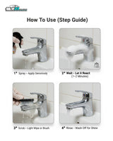 Limescale Remover – Foaming Cleaner & Hard Water Descaler | THREE GUYS - German Engineered (250)