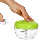 Multi-Function Food Processor - Chopper, Cutter, Grinder, Shredder, Mincer, Mini Garlic Slicer & Slicer for Kitchen (Random Color)