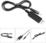 USB 5V to 12V Step Up Power Cable for WiFi Router