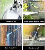 48V Cordless Portable High-Pressure Cleaning Gun Single Battery