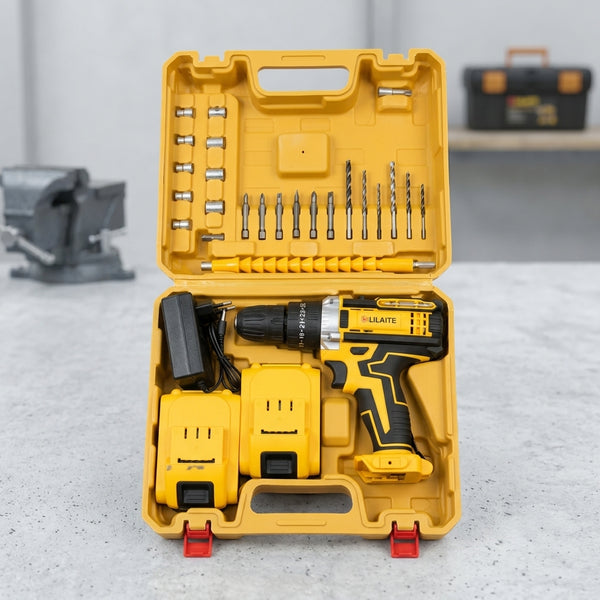 48V Cordless Drill Machine with 2 Batteries