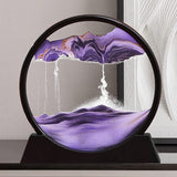 3D Moving Sand Art Lamp - Flowing Sand Painting - Random Color