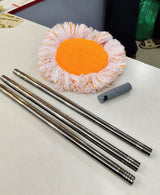 360 Degree Sunflower Mop With Long Telescopic Stick Microfiber Floor Cleaning Mop