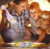 Kids Projector Torch Light – Fun Learning & Story Projection Toy Night Light - 3 Disc 28 images Random Color
