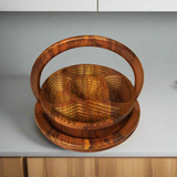 Wooden Spring Tray - 14 Inches Round