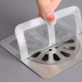 Pack of 10 - Multifunctional Sticker Drainer Net for bathroom, kitchen etc | Window Screen Repair Patches|