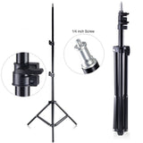 210cm Portable Tripod Stand for Photography & Live Studio