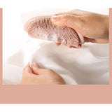 2 in 1 Silicone Soap Holder Double Sided Flexible Multifunctional Bathroom Kitchen Soap | Random Color