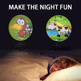 Kids Projector Torch Light – Fun Learning & Story Projection Toy Night Light - 3 Disc 28 images Random Color
