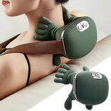 Premium Rechargeable Neck & Shoulder Massager with Heat Therapy – Advanced Deep Kneading Massage & Relaxation Machine for Men & Women