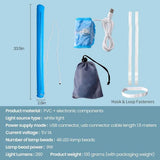 Adium Camping Inflatable Light, New Tent Portable Camping Light, USB Interface Outdoor Camping Light, Foldable Inflatable Camping Light