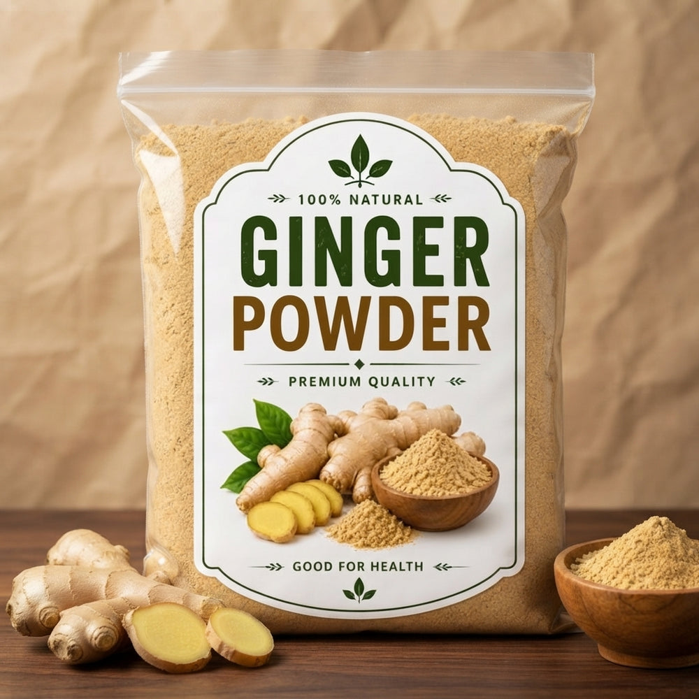 Ginger Powder 100 % Pure Organic Authentic Kitchen Spice And Weight Loss Superfood - 250 Gram
