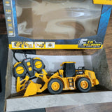 6 Channel Remote Control Bulldozer 1:24 Scale Construction Vehicle Toy