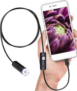 Professional 3-in-1 Endoscope Camera 3.5M – HD Waterproof Inspection Borescope with LED Lights | Type-C, Micro USB & PC Compatible for Car, Pipe & Hard-to-Reach Areas