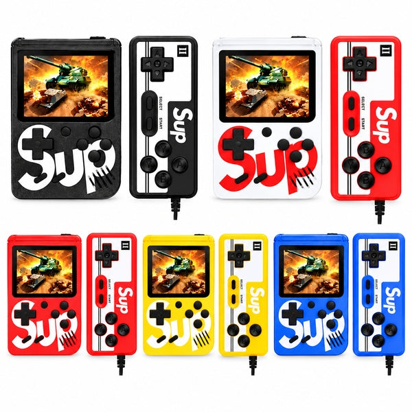 Retro Handheld Game Console with Wired Controller – Portable Mini Video Game Player for Kids & Adults - Random Color