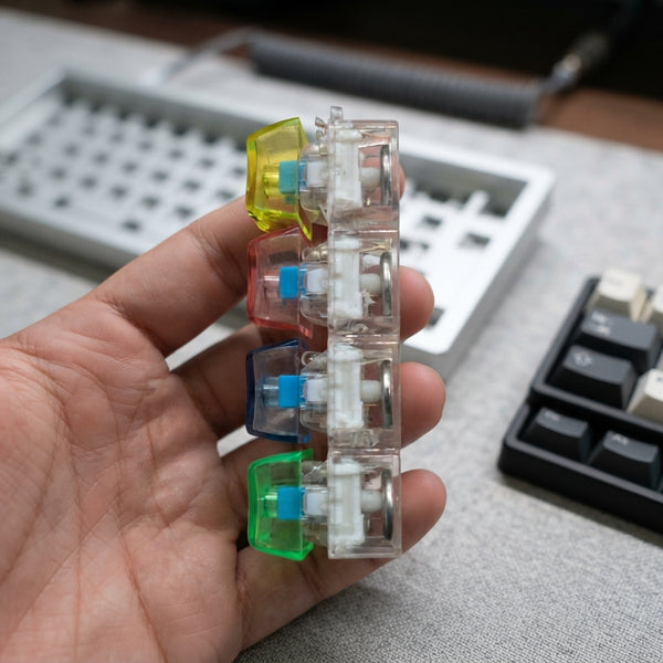 Mechanical Keyboard Switch Fidget Toy (4 Switches)