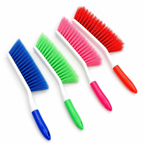 Multipurpose Cleaning Duster Brush Hard Bristle Carpet, Sofa & Floor Cleaner | Heavy-Duty Dust Removal Brush (Random Color)