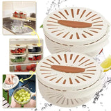 Multi-Functional Vegetable & Fruit Cleaning Basket | Folding Drainage & Storage Box | Fresh-Keeping Kitchen Filter Container