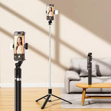 R15-L Premium Quality Selfie Stick Adjustable Size