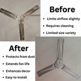 Ceiling Fan Dust Cover - Protective Shield