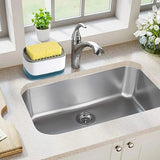 New Soap Pump Dispenser with Sponge | 2-in-1 Kitchen Dishwashing Liquid Dispenser & Sponge Holder for Easy Cleaning