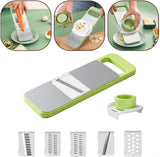 5 in 1 Stainless Steel Multifunctional Vegetable Fruit Slicer & Grater