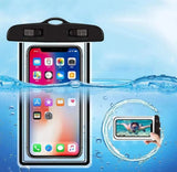 Universal Waterproof Mobile Phone Pouch Case Cover with Neck Strap | Random Color