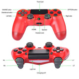 PS4 Wireless Controller Gamepad Doubleshock - Gaming Accessory Designed For Wireless Control And Daily Entertainment Routine - Red
