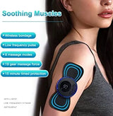 EMS Butterfly Portable Neck Massager | Mini Full-Body Muscle Relaxer