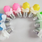 Decorative Rose-Shaped LED Light Bulbs Random Color